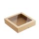 1500ml Kraft OneBox with PP Window (PO Lined)