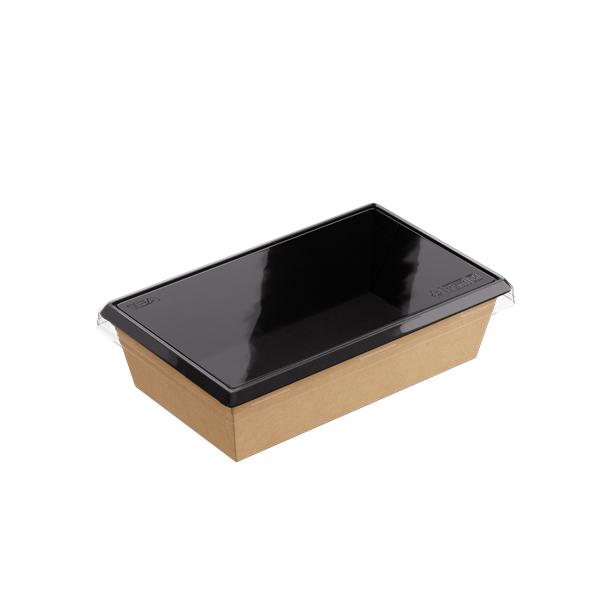 800ml rPET Flat OneClick Lid