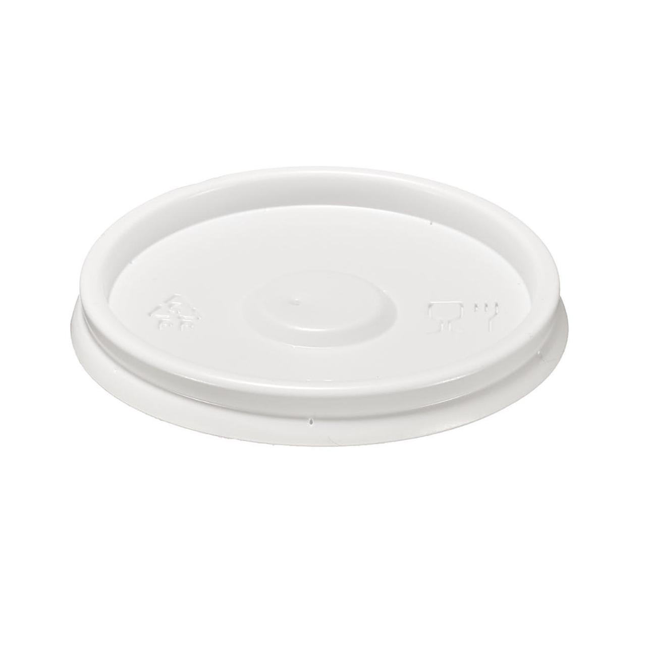 4oz White PP Lid