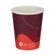 7oz Red Single Wall Vending Hot Cup (PE Lined)