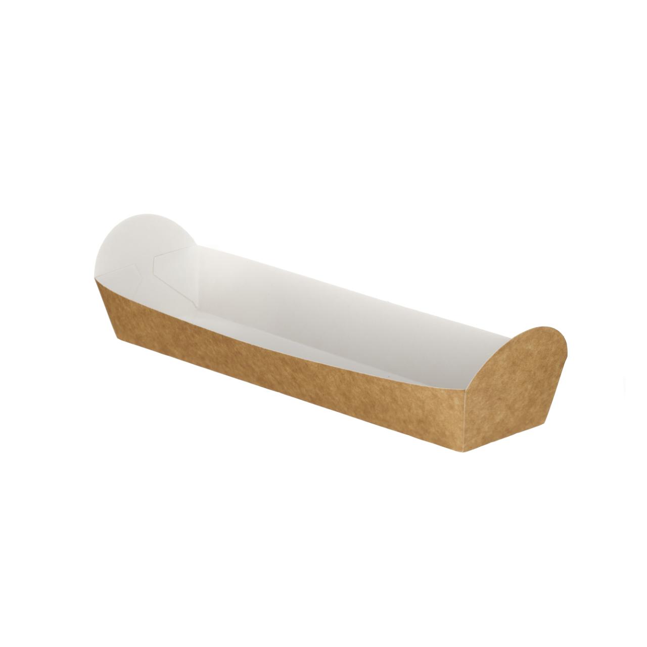 Kraft Folded Board Baguette Tray
