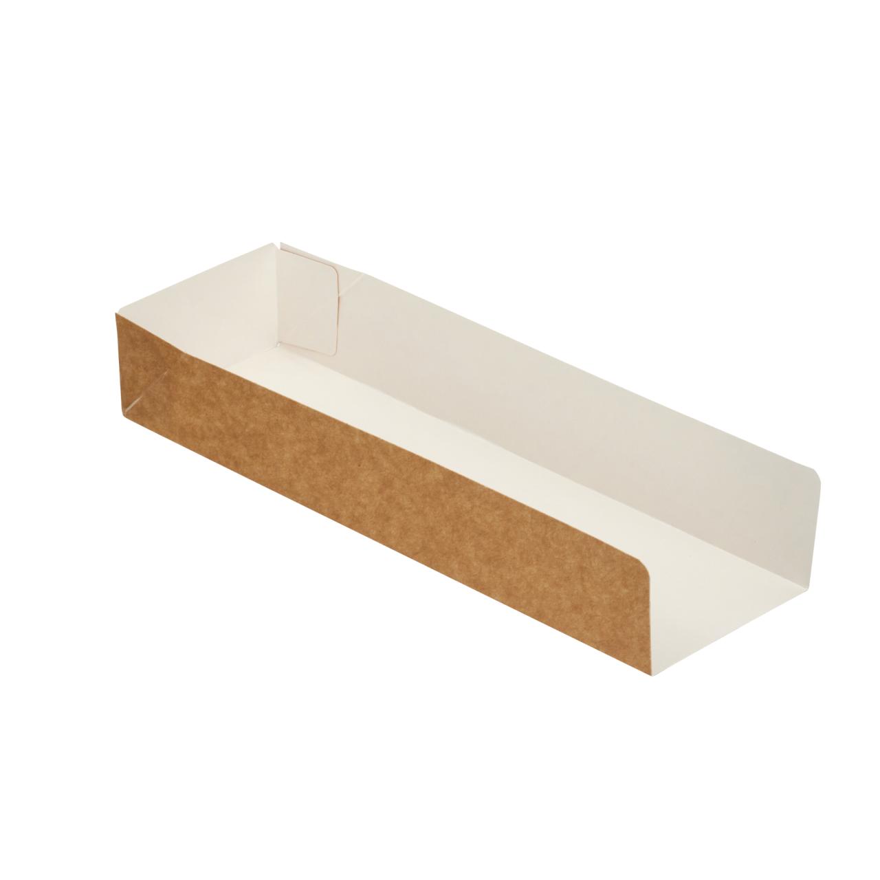 Kraft Folded Board Hotdog Tray