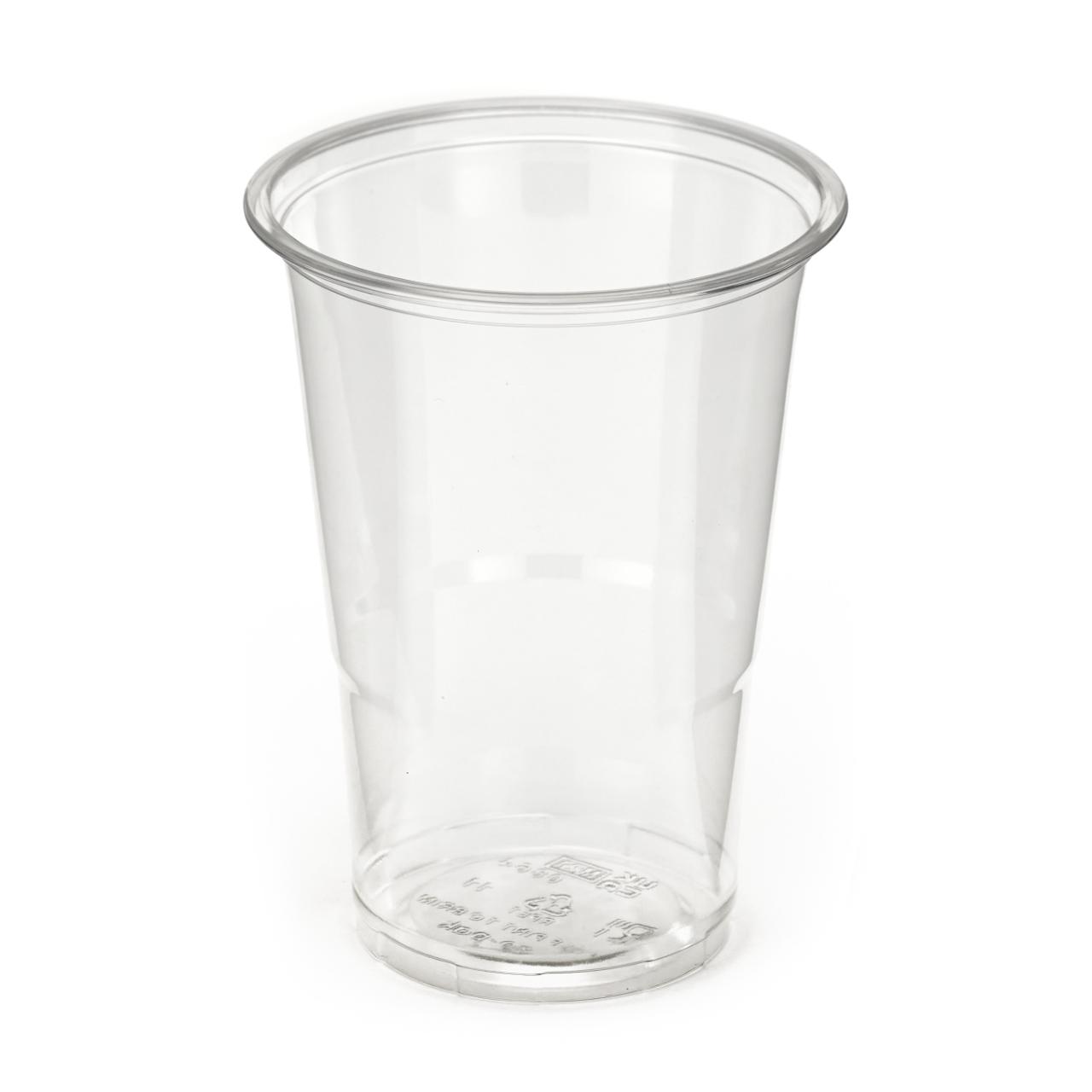 Half Pint To Brim (284ml) Clear rPET Tumbler