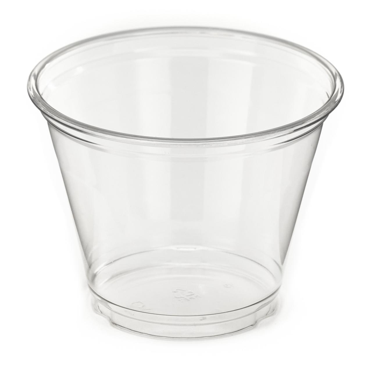 9oz Clear rPET Squat Cold Cup