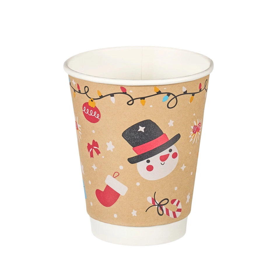 10oz Double Wall Hot Cup (Aqueous Lined)